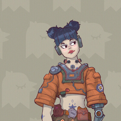 Cyborg girl