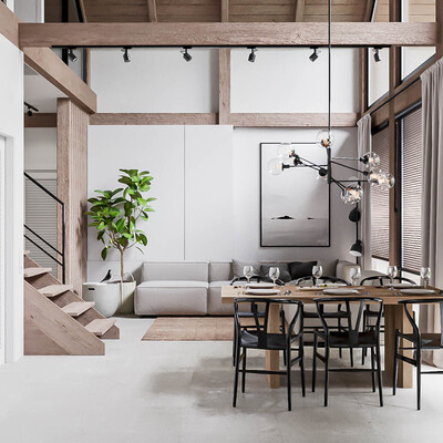Forest house