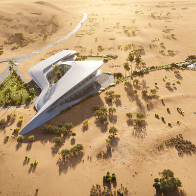 Villa in the desert
