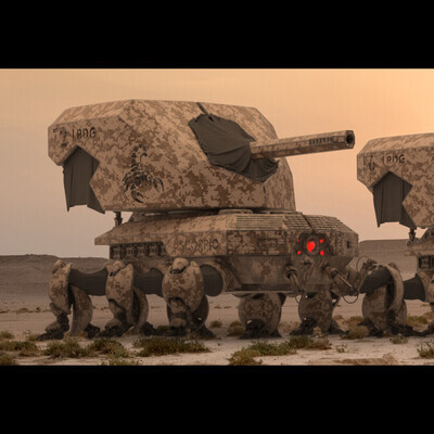 Artillery bot