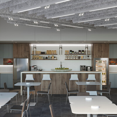 Office space interiors.