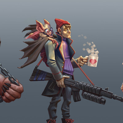 Postapocalyptic characters