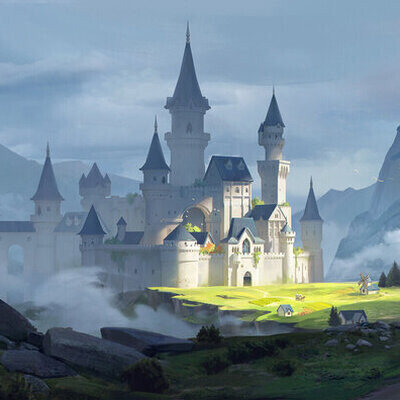 Студентка Васюкова Милена / Курс "Концепт Арт Окружения, Matte Painting и 3D для 2D"