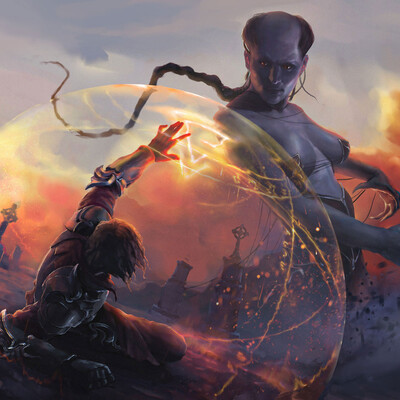 Overpainting of my old work