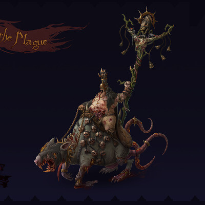 Herald of the plague concept