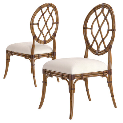 Tommy Bahama Home. Bali Hai Upholstered Dining Chair