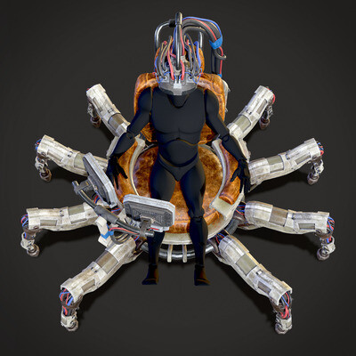 Dystopian Mechanical Chair