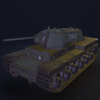 kv-1 Soviet heavy tank