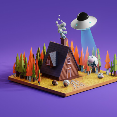 house - cow kidnapping