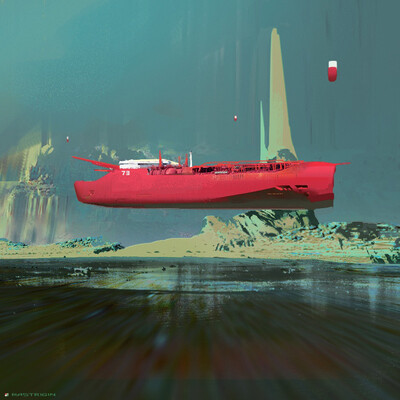 Студент Растригин Иван / Курс "Концепт Арт Окружения, Matte Painting и 3D для 2D"