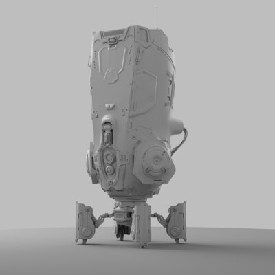 Hard Surface Robot