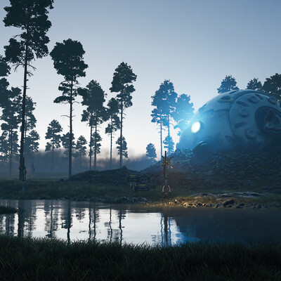 Tired drone UE4
