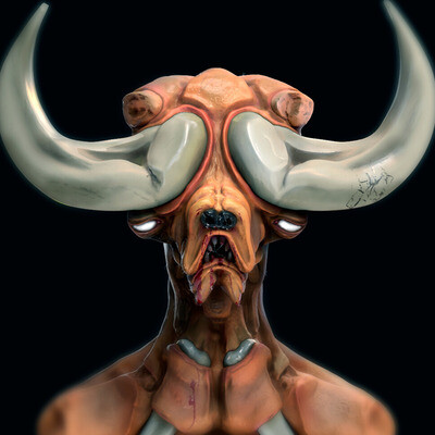 Creature design BUFFALO