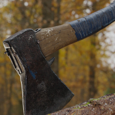 Old Russian hatchet