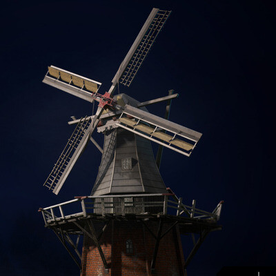 Old Windmill Venemansmolen 1898