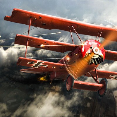 Illustrations for World of Warplanes.