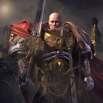 Warhammer40k   Adeptus Custodes fan art