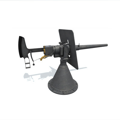 3D model. 47mm Gotchkis Cannon.