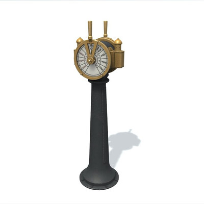 3D model. Machine telegraph A.