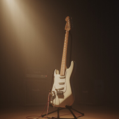 Fender Stratocaster Volume Light Tests