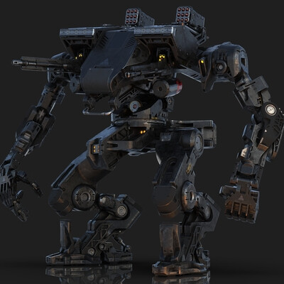 Infantry war machine SCI-FI