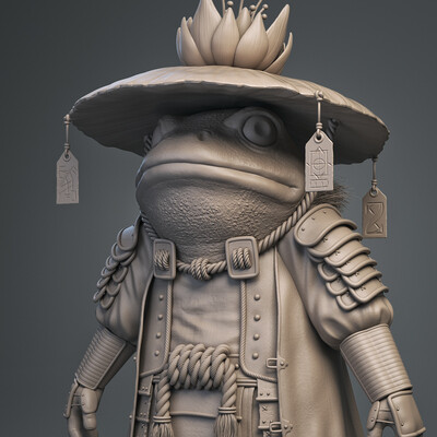 Samurai Frog