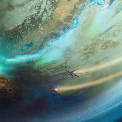 Fantasy planet. Infiniti. Discoverers