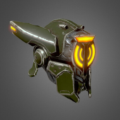 Helmet Sci-Fi (SkyForge)