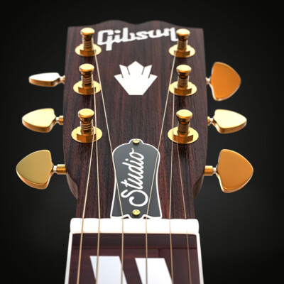 Gibson Guitar & Marshall Comb