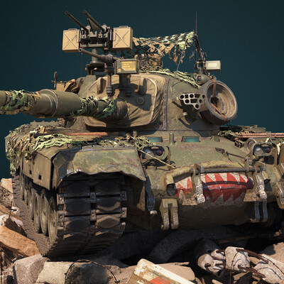 M48A5 - Пайплайн - 3д стиль для WoT