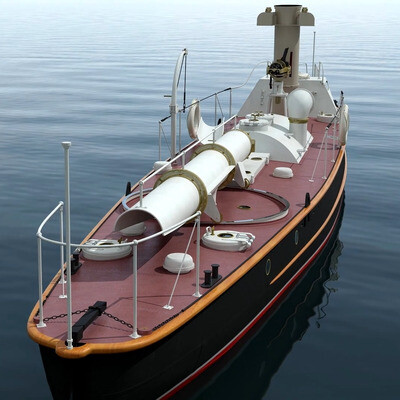 Torpedo boat.  Draft video.