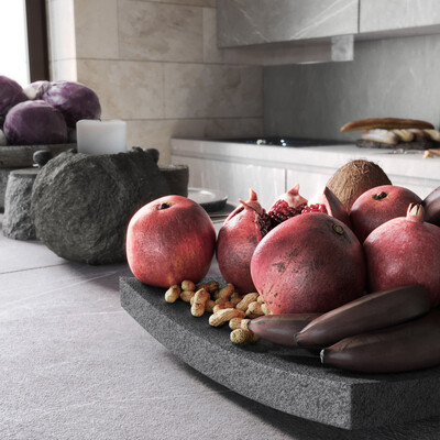 Stone kitchen