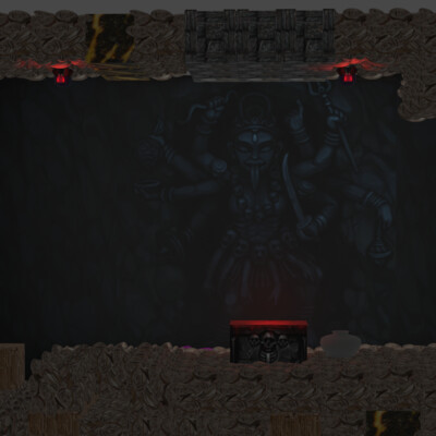 алтарь из игры spelunky / altar from spelunky