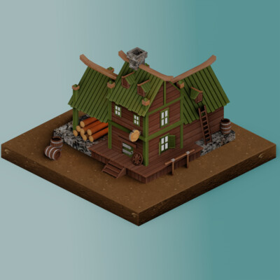 small casual house