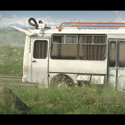 Russian Sci-fi Bus