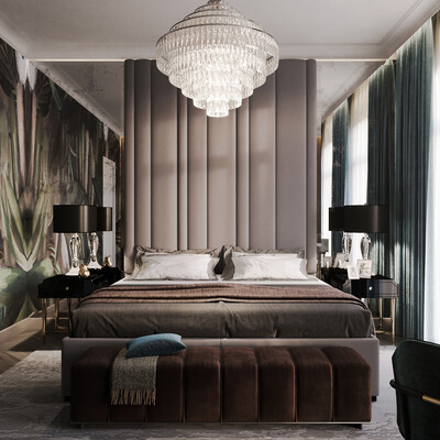 Moscow Ostozhenka Apartment. Master Bedroom