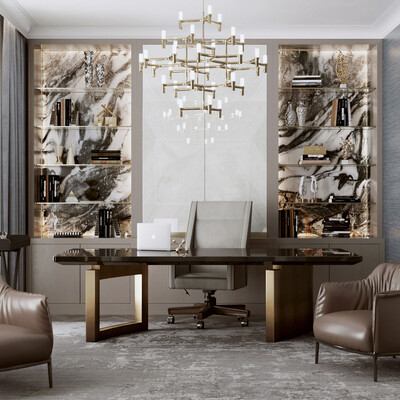 Moscow Ostozhenka Apartment. Office