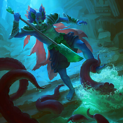 River Heralds' boon. MTG fan art