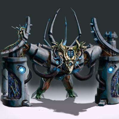 ConceptArt - Cyborg "Ceratop"