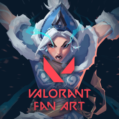❄Снегурочка Jett. VALORANT fan art