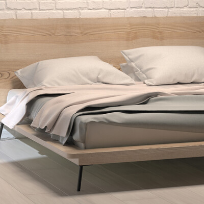 3D model Rosewood Bed