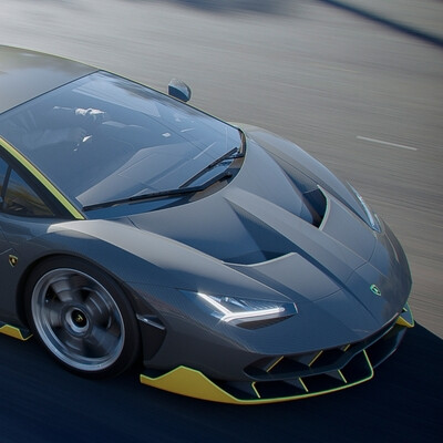 Lamborghini Centenario - 3D визуализация
