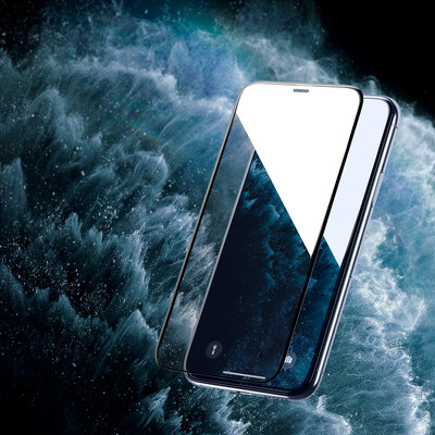 Glass for smartphone. Phone accessory. 3d model