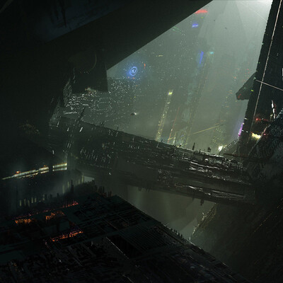 Студент Безруков Антон / Курс "Концепт Арт Окружения, Matte Painting и 3D для 2D"