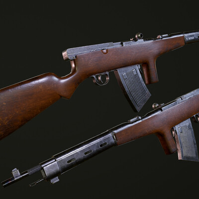Автомат Фёдорова /  Machine gun Fedorova