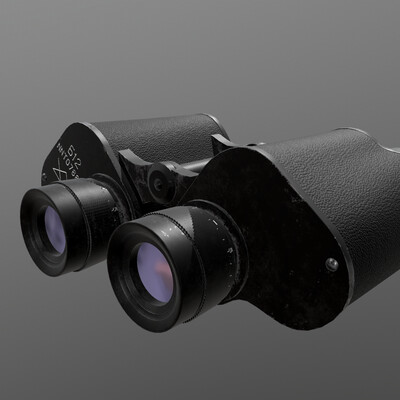 Binoculars B-12 USSR