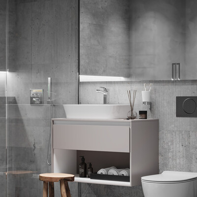 Esentai City bathroom