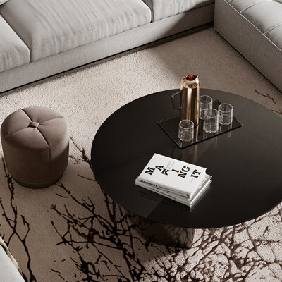 Warm living room