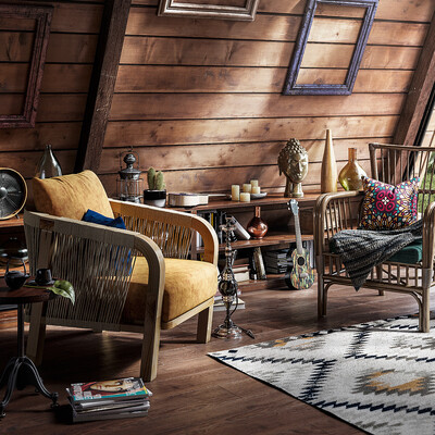 Idea in boho style