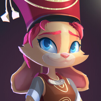 Fairy bunny warrior